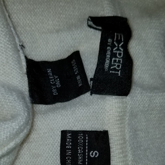 #196 N W/O T Sm Expert by evergreen off-white 100% - Picture 7 of 9